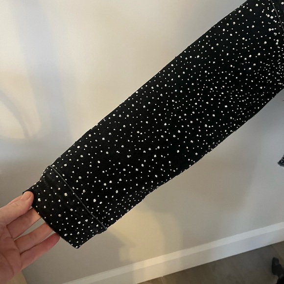 Sequinned Jean Jacket - Picture 3 of 5